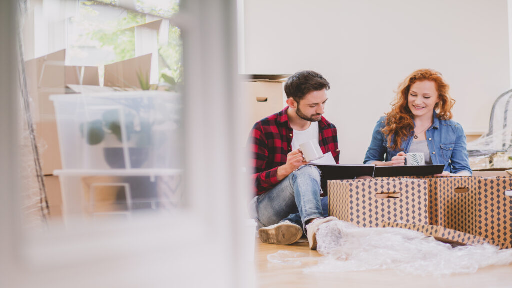 New homeowners planning financial protection for property